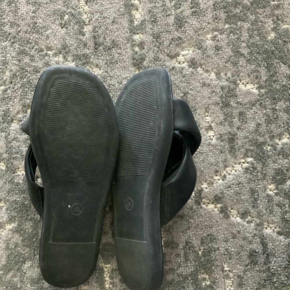 Black Slide Sandals Target